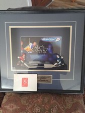 Wayne Gretzky Autographed Bud Light Bubble Boys Shadowbox COA WGA Certified