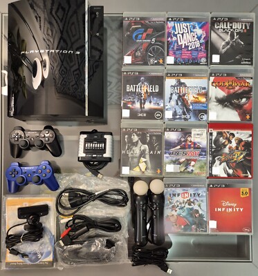 Sony PlayStation 3 CECHA01 60GB Backwards Compatible CIB - W/ Extras | eBay