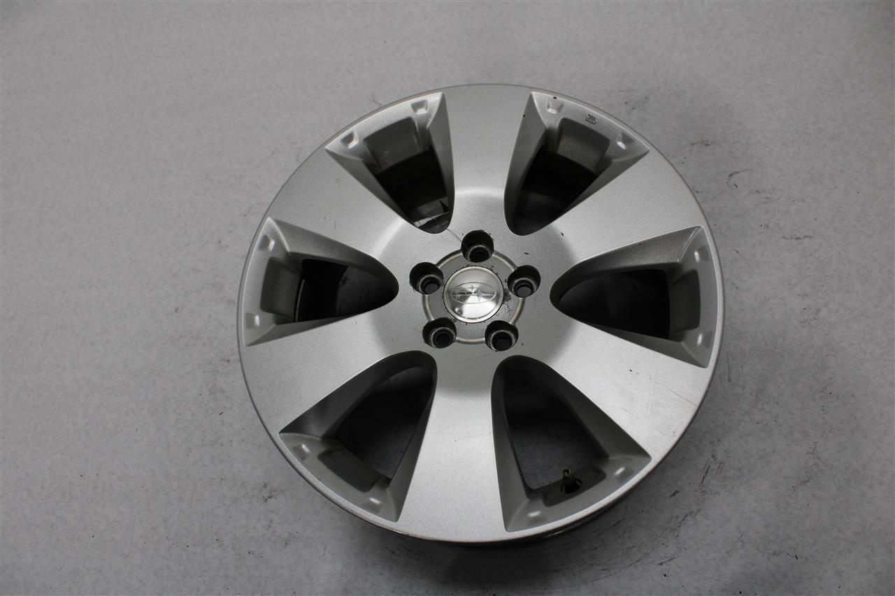 Used Wheel fits: 2011 Subaru Legacy 17x7 alloy 6 spoke painted face Grade A