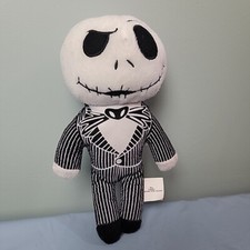 Disney Jack Skellington Tim Burton 9" Plush Nightmare Before Christmas KCare
