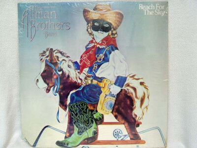 THE ALLMAN BROTHERS BAND - Reach for the Sky LP (1st US Pressing, STILL ...