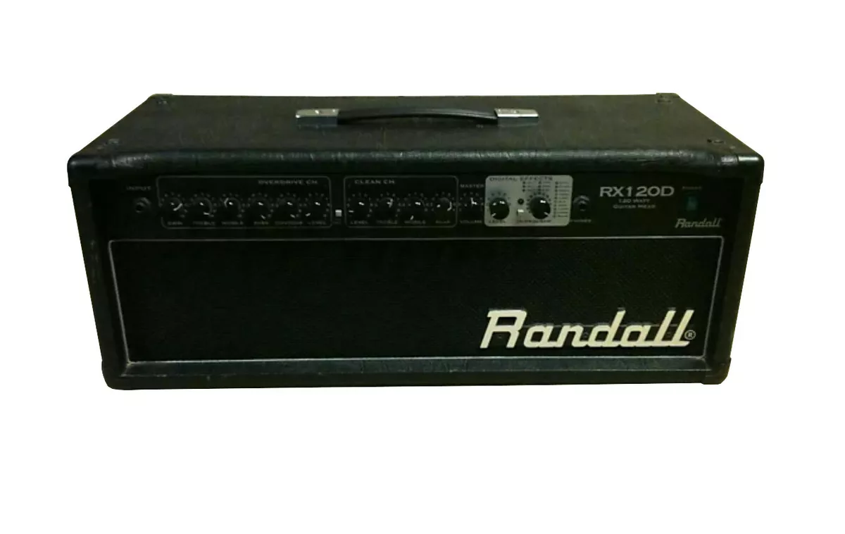Randall RX120D Amp Head Cover Black Water Resistant 1 2