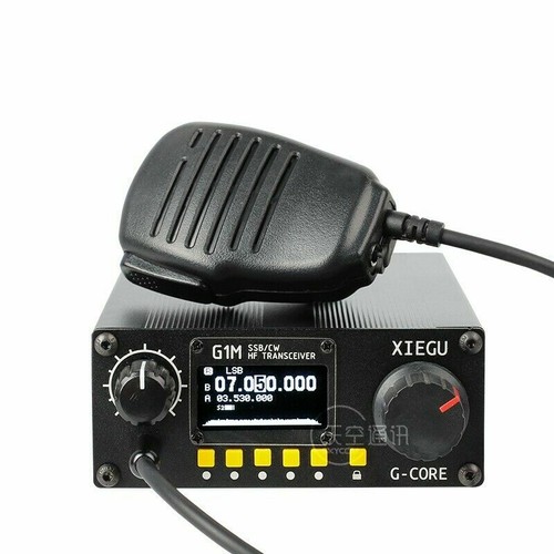 XIEGU G1M 5W 0,5-30mHz ricetrasmettitore radio onde corte multibanda QRP HF SSB CW - Foto 2 di 8