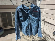 Wrangler Boot Barn Pearl Snap Shirt Blue Sz XL Western Boot Barn Embroider Rare