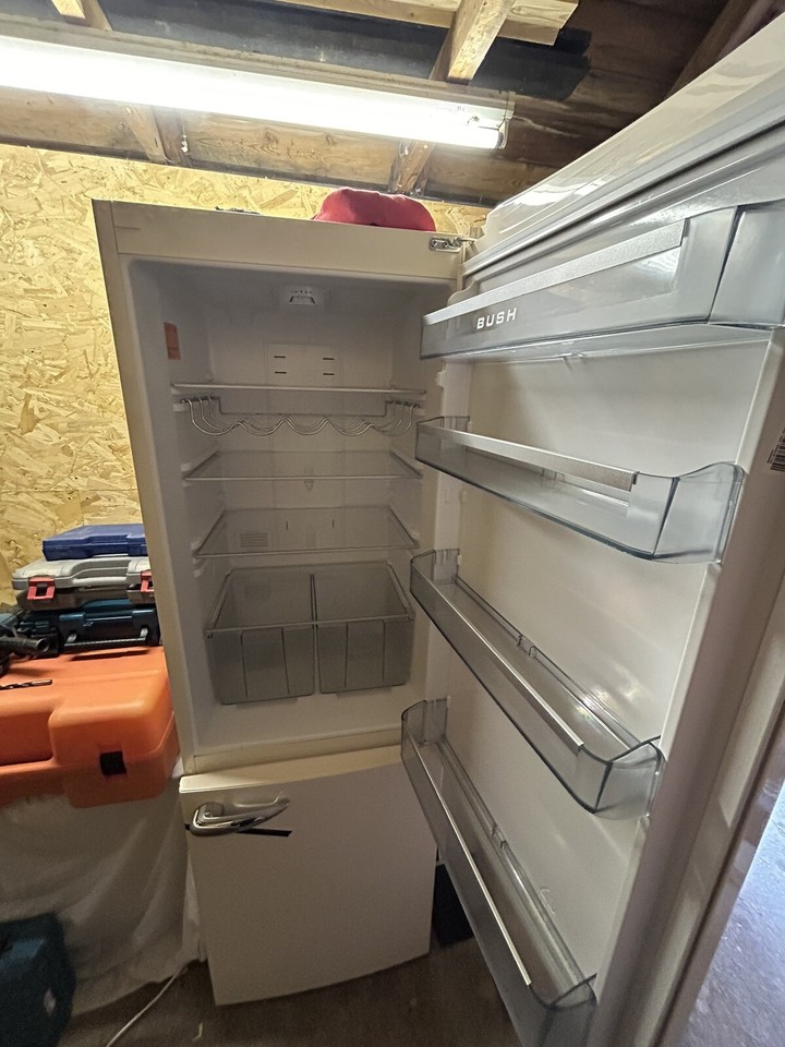 Bush RETROEFFC Retro Fridge Freezer eBay
