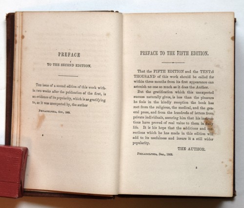 The Physical Life of Woman: Advice to Maiden, Wife and Mother by G Napheys, 1871 - Picture 4 of 7