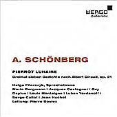 SCHOENBERG / PILARCZYK / BERGMANN / CASTAGNER - PIERROT LUNAIRE / NEW Audio CD