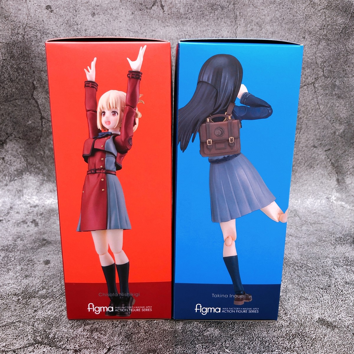 w/Bonus) Lycoris Recoil Chisato & Takina Figma Set 615 & 616