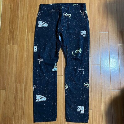 Levi's 501 ST W31 STAR WARS リーバイスプレミアム NEW MEN'S LEVI'S X STAR WARS 501 SLIM TAPER JEANS GALAXY