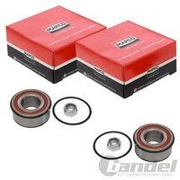 2X Mapco RADLAGER-SATZ Vorne Passend FüR Renault Laguna Megane Safrane | 26104