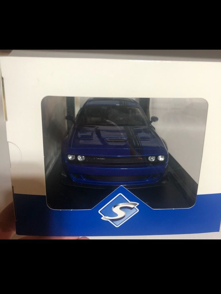 1:18 2023 Dodge Challenger BLUE 1805710 | eBay