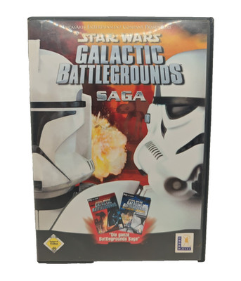 Star Wars Galactic Battlegrounds Saga PC Strategie Klassiker Retro Game LucasArt