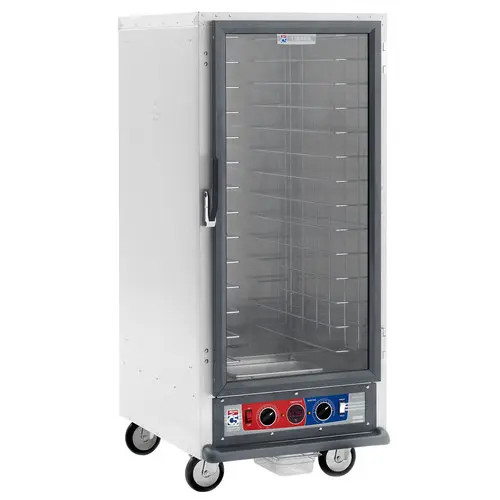 Metro C517-CFC-L 3/4 Height Heater/Proofer Cabinet w/ Lip Load Pan Slides