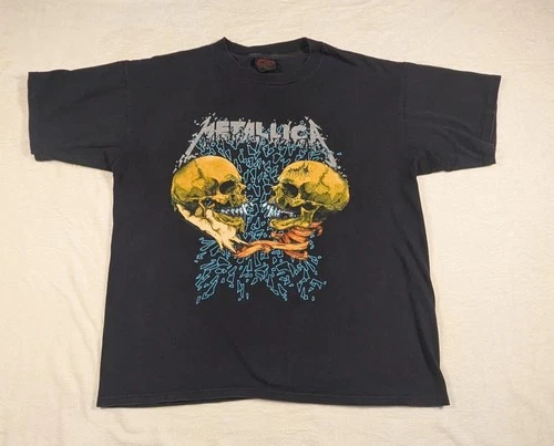 METALLICA Sad But True T Shirt XL Metal Band Te 1990s vintage concert t-shirt, vintage, size XL, single stitch, B+ condition