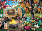 300 Piece Puzzles for Adults, 300 Piece Puzzles for Adults Large Piece, Autumn C