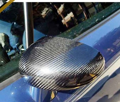 Real Carbon Fiber Spiegel Cover Cap Rückansicht 1 Paar Für AUDI TT 8N MK1 00-06