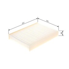 Filtre d'habitacle Renault TRAFIC