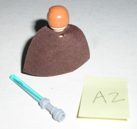 Lego Star Wars OBI-WAN KENOBI (Dark Orange Legs) Minifigure 7255 (Minty) *A2*
