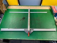 READ - RIDGID TS2424 Table Saw Aluminum RIP FENCE + GUIDE RAILS + MOUNTING BOLTS