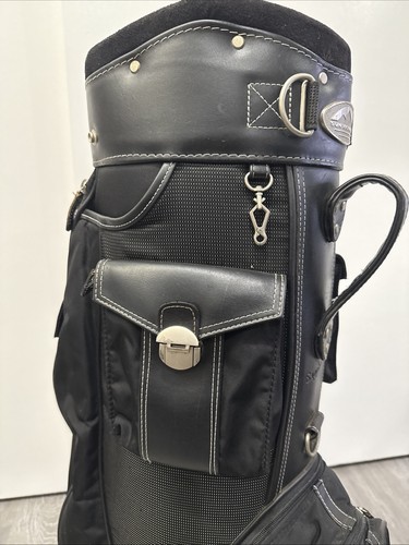 Sun Mountain Sapphire Sacca da Golf Carrello Borsa 7 Vie Divisore Leggero Nero - Foto 8 di 13