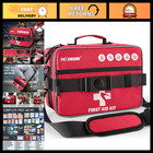 527 Piece First Aid Kit for Home, Car & Travel 6 in 1 Modular Emergency Suppli