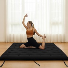 Japanese Floor Futon Mattress, Foldable Tatami Sleeping Pad for Adults Kids...