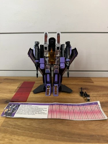 Skywarp Complete Vintage 1984 G1 Transformers Hasbro Action Figure Ships Fast!