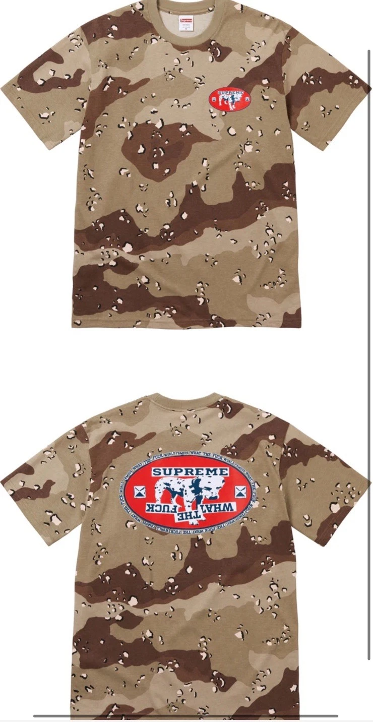 Tee shirt Supreme Dalmatian   CAMO TAILLE GRAND * en main prêt à expédier !
