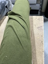 OD Green Grid Fleece Fabric Military Cold Weather Layer Thermal 60 Wide By Yard