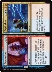 Expansion // Explosion 287 Commander: Tarkir: Dragonstorm Rare
