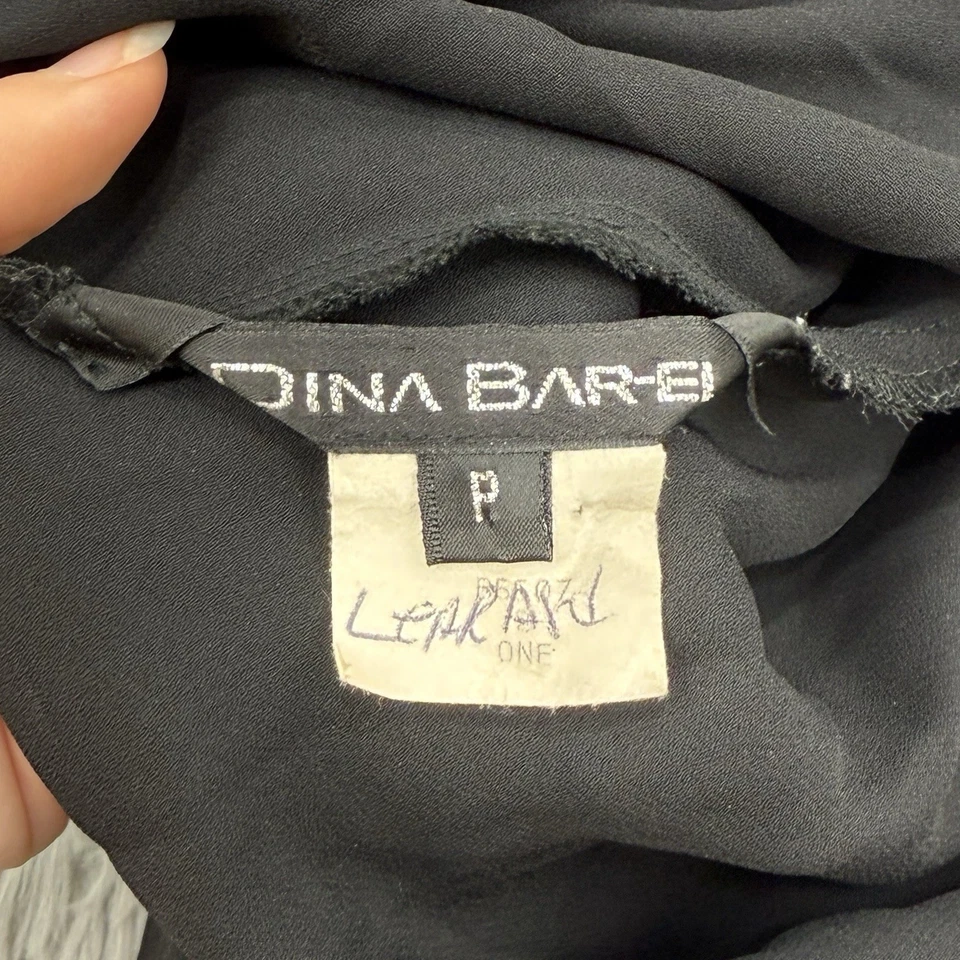 Dina Bar El платье женщин P винтажный Y2K 100% шелк фея гранж романтический каприз - Изображение 2 из 4