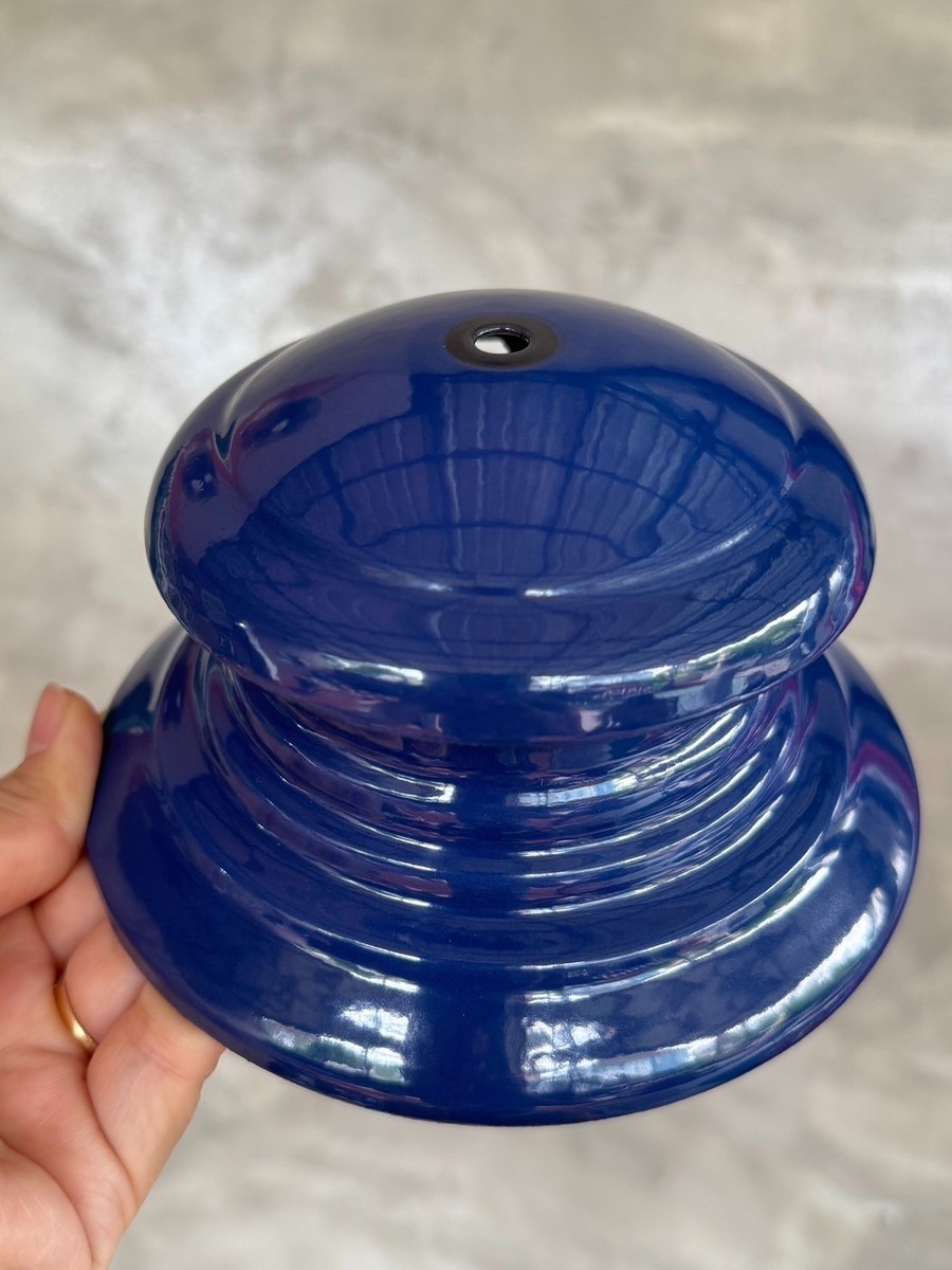 Coleman 200a Tall Ventilator lantern dark blue replacement | eBay