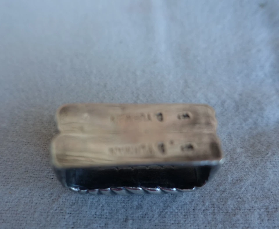 Fab DAVID YURMAN 925 Plata de Ley Oro 14K Hebilla de Cinturón y Guardián Juego de 2 Piezas Foto 4 de 4