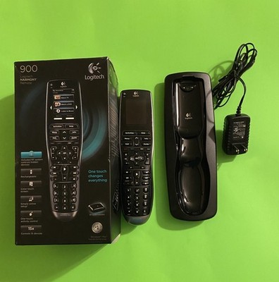 Logitech Harmony 900 Touch Screen Universal Remote Control - Black (915-000030)
