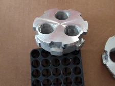 ONE Used Lee  3 Hole Quick Change Turret