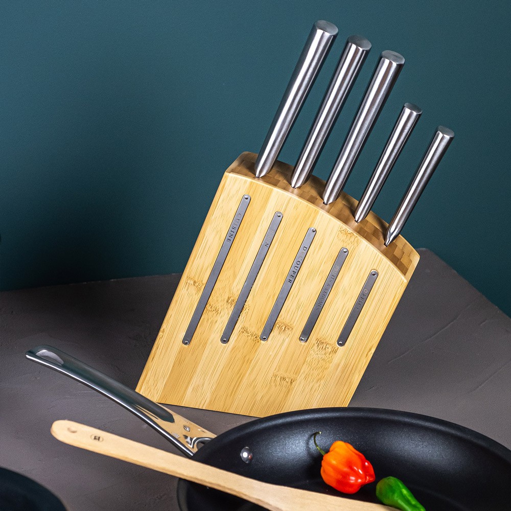 Couteaux Kimono inox : la solution pour une découpe précise et un rangement compact - 3
