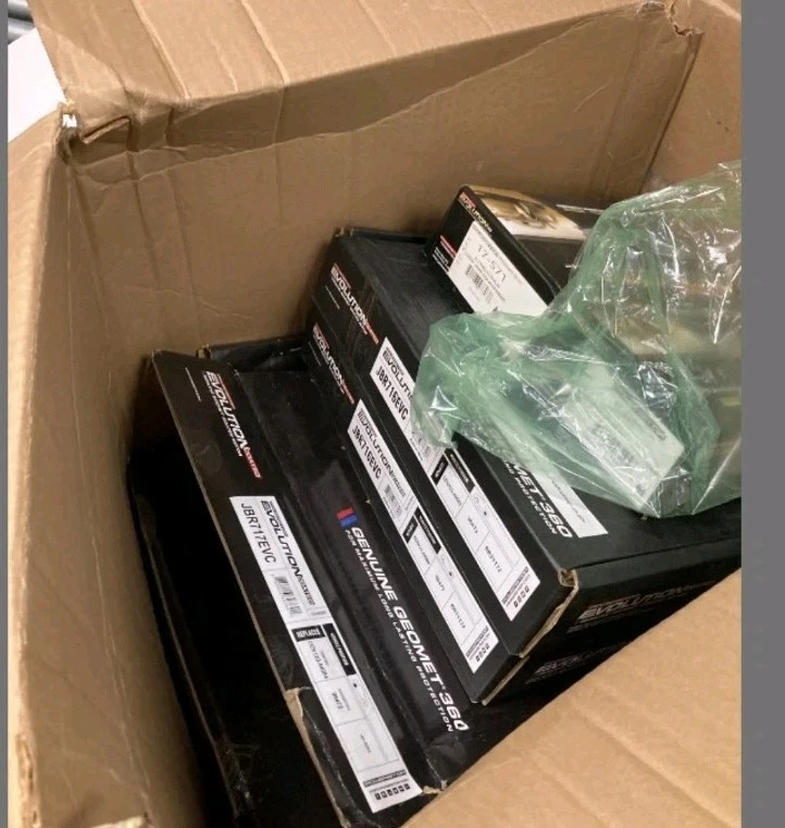 Rotor de freno recubierto Power Stop CRK1074 y pastillas de freno delanteras y traseras de cerámica SC300 Foto 2 de 2