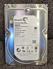 Seagate ST3000VN0001 3TB 3.5" HDD 5900RPM SATA 6Gb/s (1HJ166-500) NAS HDD USED