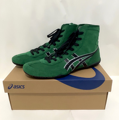 ASICS EX-EO 1083A001 TWR900 Green x Black Wrestling Boxing New Model