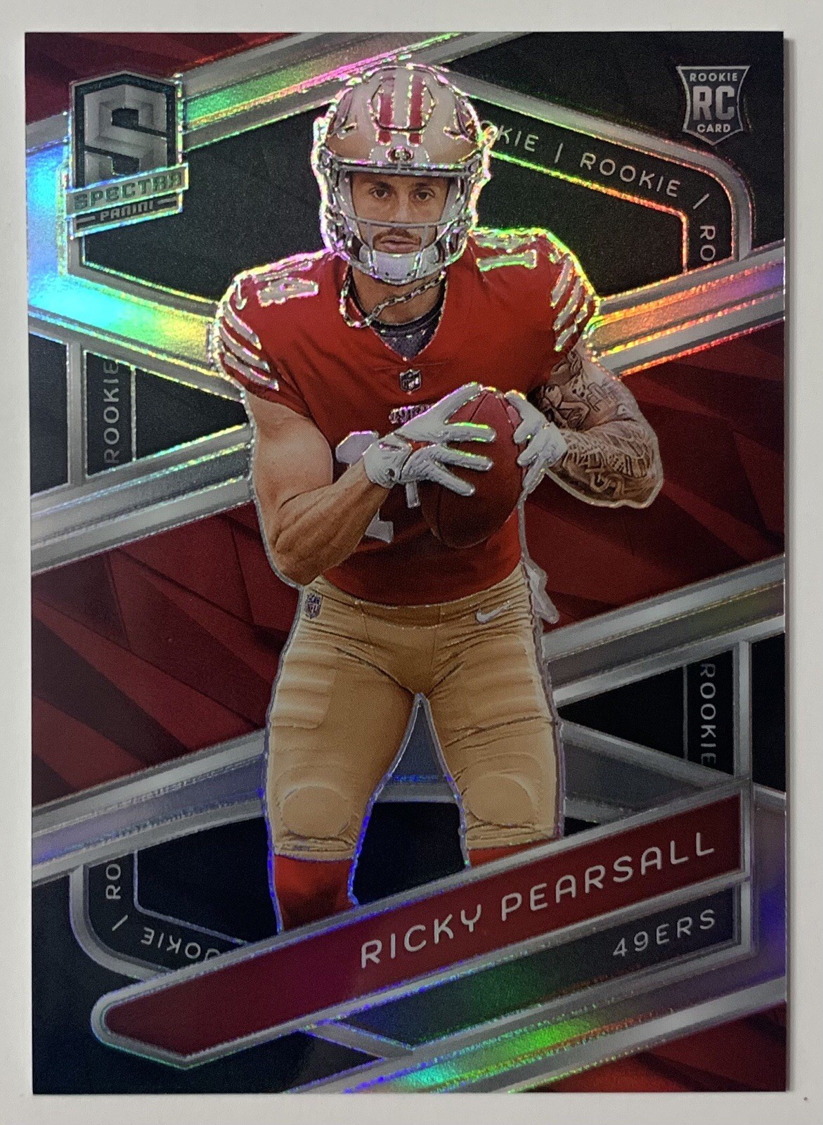 2024 Spectra Ricky Pearsall #124 Base RC 49ers