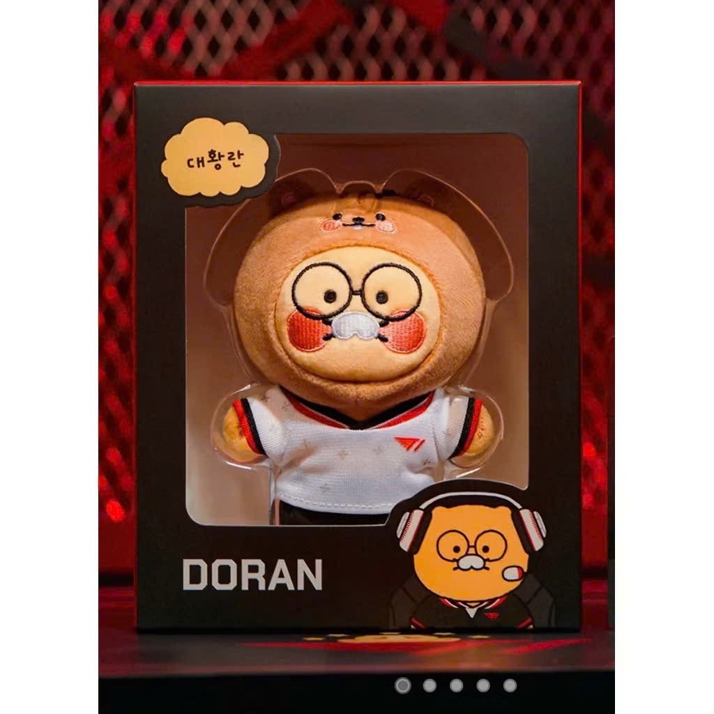T1 FAKER フェイカー マスコット キーチェーン ぬいぐるみ T1 Faker Player League of Legend 2025 Official Plush Keychain