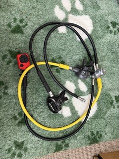 Cressi T10 Scuba Regulators Set Cold water Used 20 Times. Diving Cromo