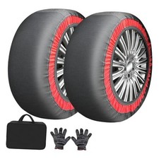 Snow Socks for Tires, Anti-Skid Tire Socks, Snow Traction Device for Passenger