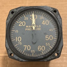 Ranco -United Instruments Dual Manifold Pressure Gauge AN5770-2 Untested