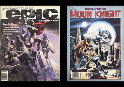 Marvel Magazines- You Pick Any, Grades Vary, Shipping starts at $7.50