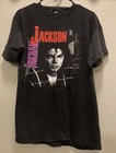 Vintage 1988 Michael Jackson Bad Tour T-Shirt Sz XL Pepsi Sponsor Single Stitch