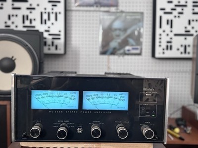 Mcintosh MC 2255 Stereo Power Amplifier Vintage Excellent Condition *serviced*
