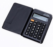 Mini Calcolatrice Tascabile, Calcolatrice Tascabile Compatta a 8 Cifre Con Coper