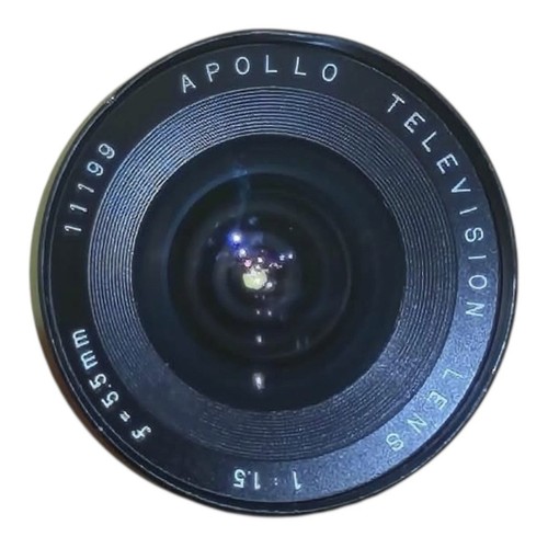 Apollo TV Lens 5.5mm 1:1.5 NO 11199 Vintage Television Lens Made In Japan
