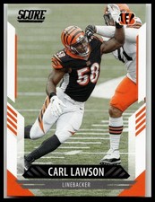 Carl Lawson 2021 Score Football Cincinnati Bengals